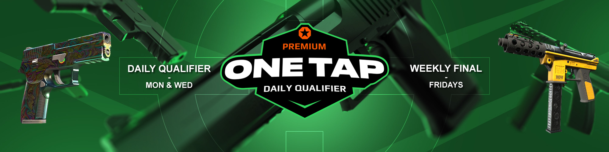 Premium - One Tap Qualifier - Skill 1-10 - PrizePool 50k