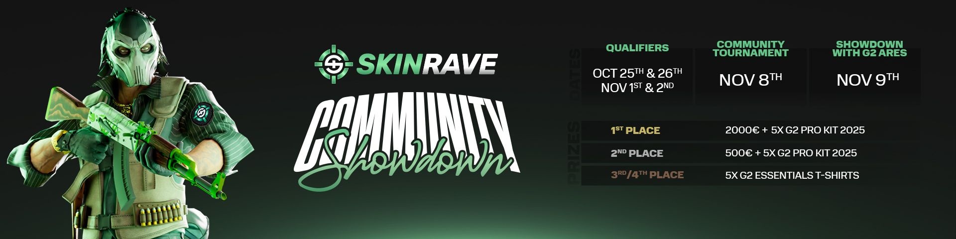 G2 x SkinRave - Community Showdown - Open Qualifier 3