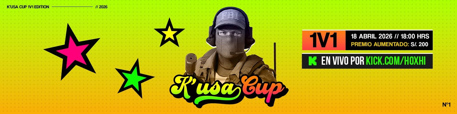 K'UASA CUP 1V1 by HOXHI