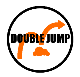 Double jump. Дабл джамп скинс. логотипы социальных сетей дабл джамп. double jump png.